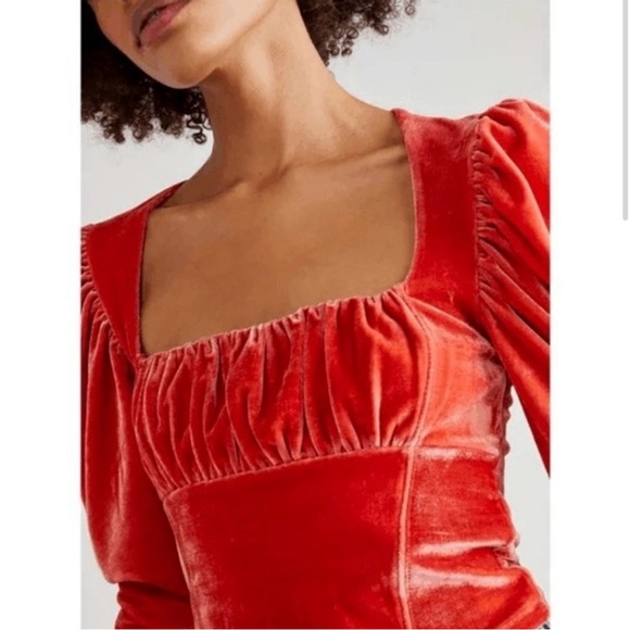 Free People velvet corset top - Picture 10 of 12